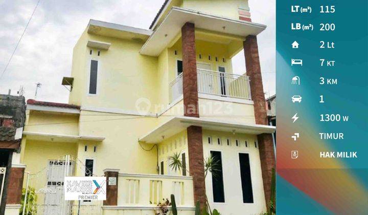 Rumah Banyak Kamar Area Kampus Unfurnished di Lowokwaru 10