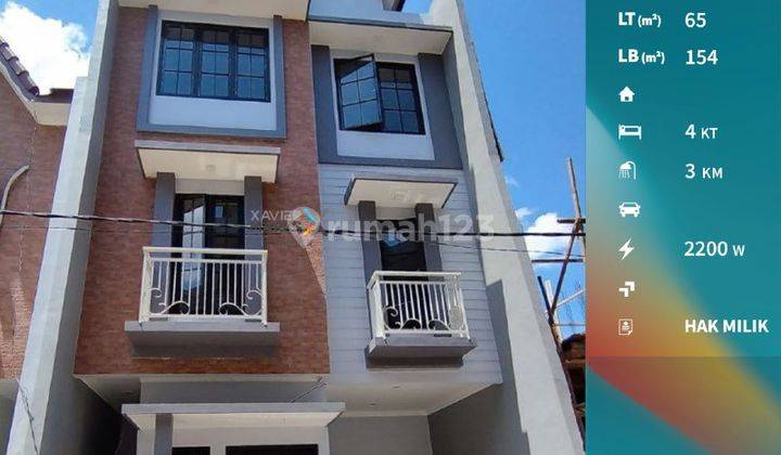 V028 Harga Miring Rumah Baru American Modern di Blimbing Malang 1