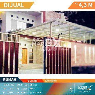 A238 Dijual Rumah Mewah Luas Nan Istimewa di Kanigoro Blitar Jawa Timur 1