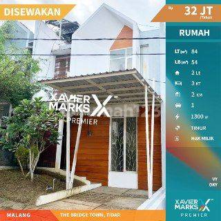 B067 Disewakan Murah Rumah Rapi Terawat di The Bridge Town Tidar Malang  1