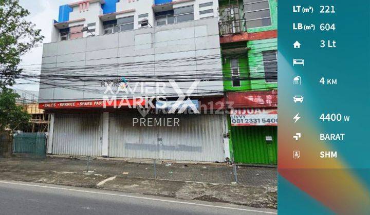 T053 Ruko 3 Lantai di Jalan Poros Jaksa Agung Suprapto, Klojen Kota Malang 1