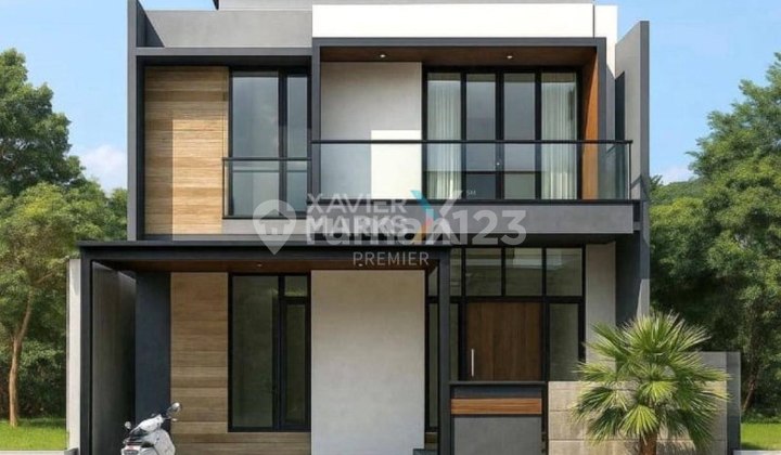 j037 Rumah Baru  Design Modern Industrial Siap Huni