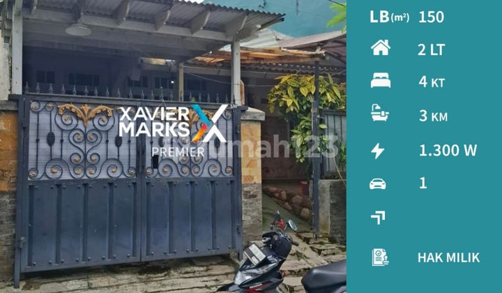 H20 Rumah Minimalis Terawat Dijual Murah Langsung Siap Huni