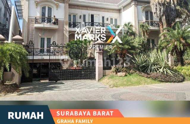 H64 Rumah Mewah View Lapangan Golf Dekat Kawasan Bisnis Surabaya