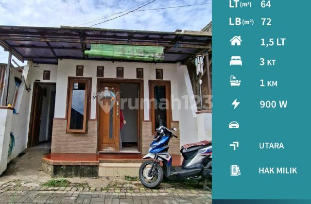 J14 Affordable House! Ready to Occupy in Sukun, Malang