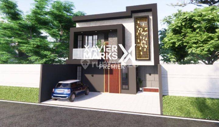 W097 Desain Minimalis Rumah Baru Gress Sawojajar 1, Malang 1