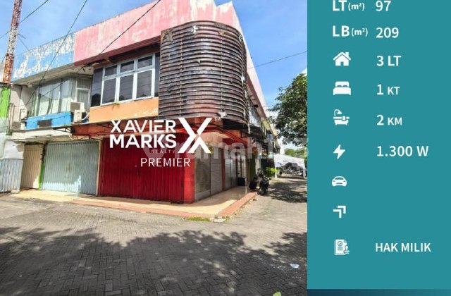 H11 Jual / Sewa Ruko Posisi Hook Lokasi Sawojajar Malang