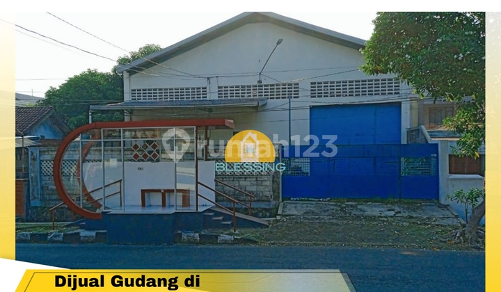 Dijual Gudang di Jl Abdul Rachman Saleh Lokasi Strategis  2