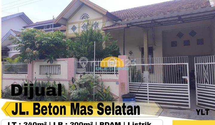 Rumah Di Beton Mas Siap Huni, Strategis Di Tanah Mas 1