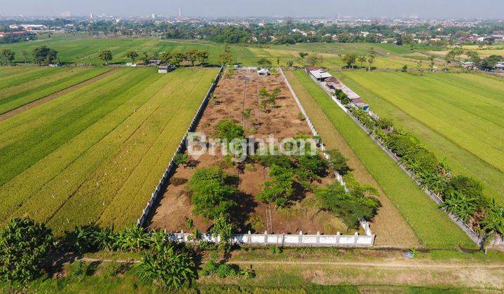 TANAH ZONA MERAH DAERAH DONOHUDAN DEKAT BANDARA, COCOK UNTUK DIBANGUN PABRIK 1