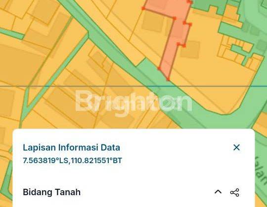 RUMAH PINGGIR JALAN BESAR DI DAERAH BELAKANG KERATON MANGKUNEGARAN SOLO 2