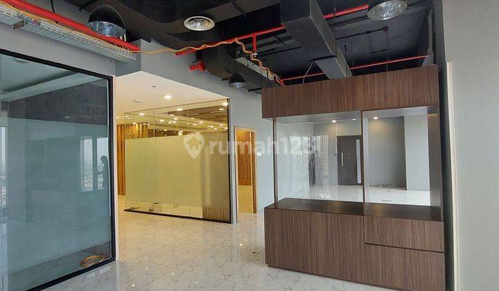 Kantor 279 m Gold Coast Office Bagus semi furnis 2