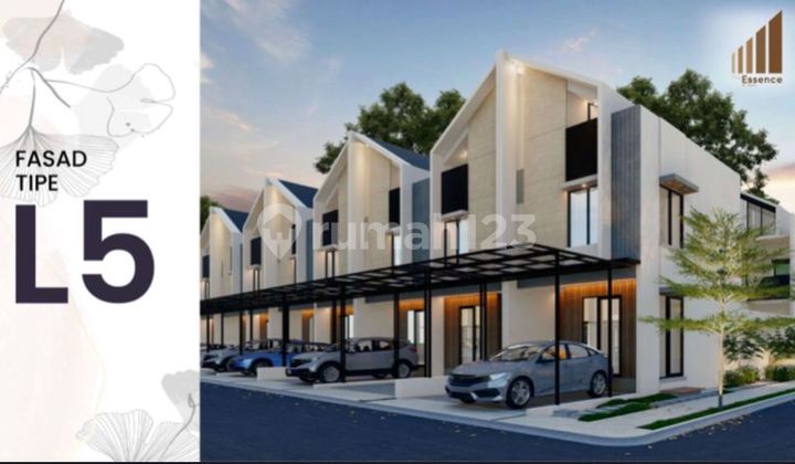 New 3-Story House The Essence at Jakarta Garden City