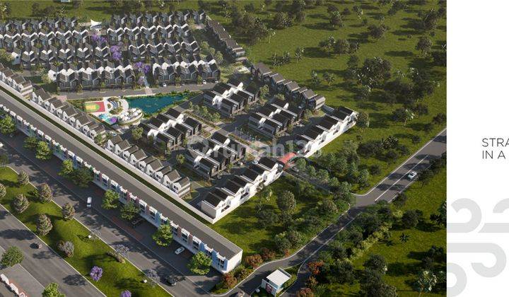 Dijual Rumah Mewah Minimalis 2 Lantai Cluster Nismara di Lokasi Premium Kota Harapan Indah Bekasi.