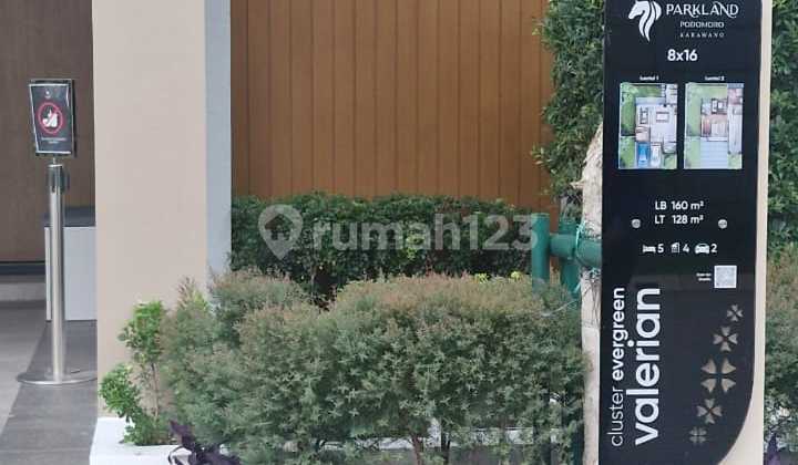 For Sale Modern Tropical 2-Story House in Parkland Podomoro Cluster L8, Karawang Area 2