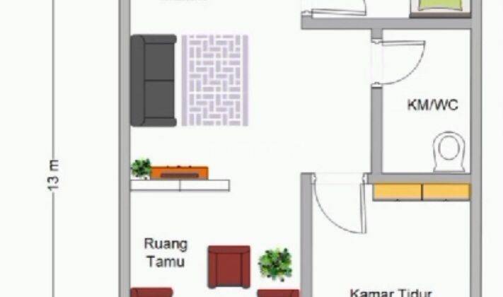 Rumah Sederhana Bersih Dan Strategis Ngak Mahal  1