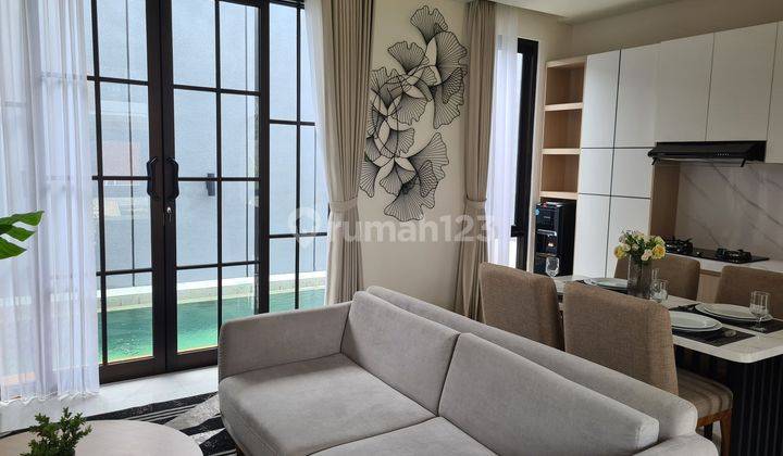 RUMAH  MODERN MINIMALIS Dekat Sanur  dan Kuta - 2 Lantai dengan Private  Pool 2