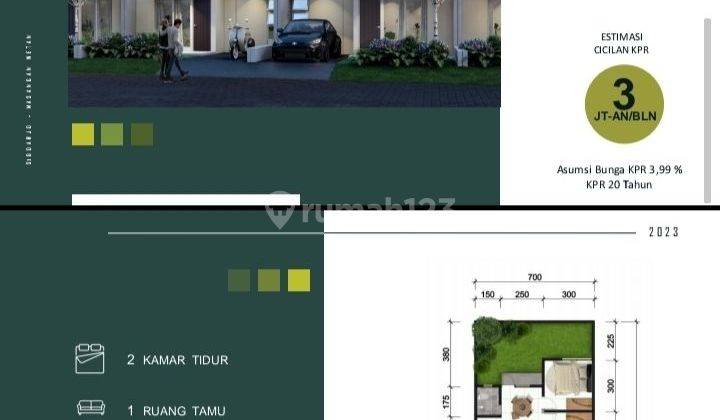 Rumah Siap Huni Tanah Luas Murah di Sukodono  2