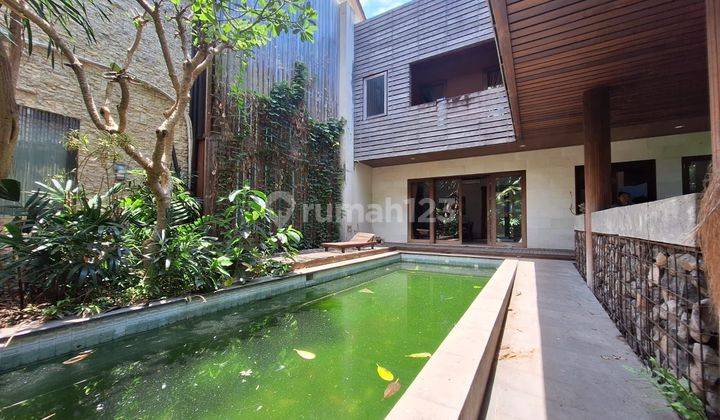 Freehold/di jual vila 3br di canggu 2