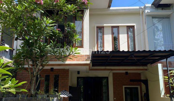 Freehold/dijual rumah siap huni full furnished di komplek perumahan near canggu 1