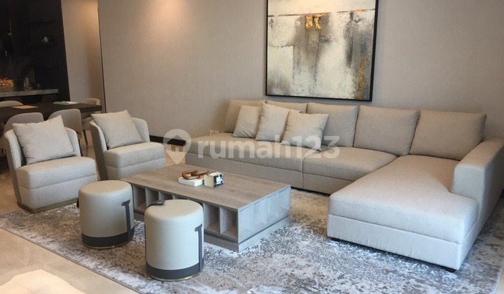 Nice and Spacious 3BR Apartment in Strategic Location at Kempinski Residences