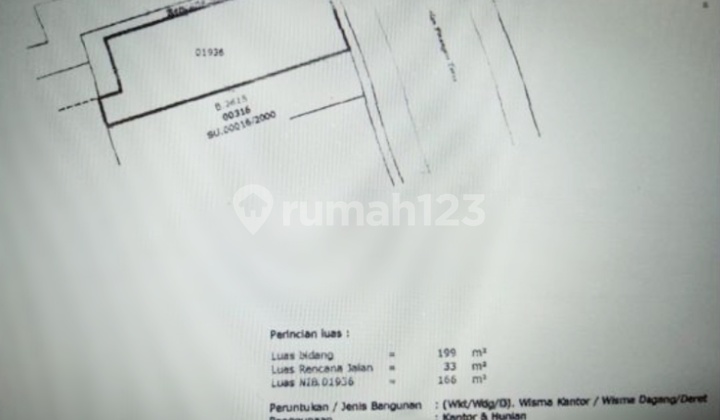Tanah Cocok untuk Usaha Berlokasi Strategis di Pinangsia Timur Tanah Cocok untuk Usaha Berlokasi Strategis di Pinangsia Timur