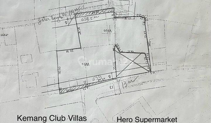 Tanah Luas Dgn Lokasi Strategis Dan Akses Mudah di Jl Kemang Selatan