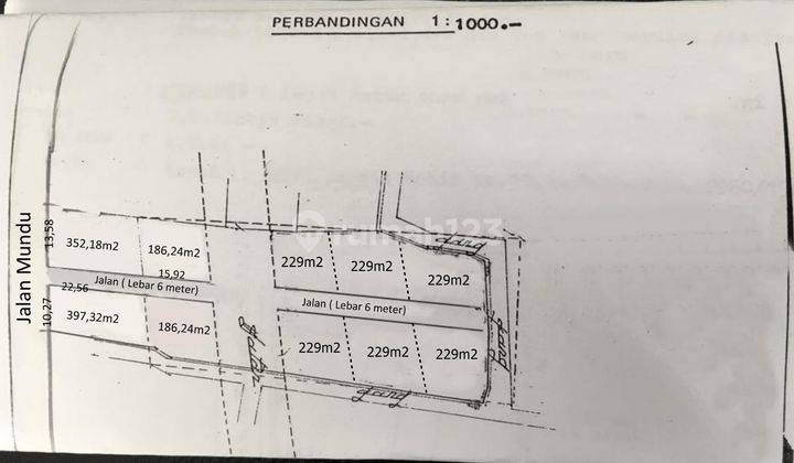 Tanah Kav Perumahan Super Murah Di Jalan Mundu, Hanya 12JT Per m2 1