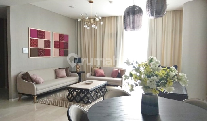Nicely Furnished 3BR Apt with Complete Facilities at Verde Two 2