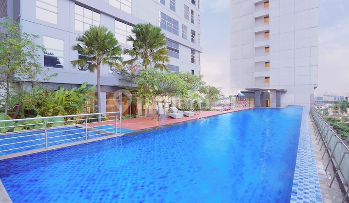 Cozy 2Br Apt With Complete Facilities And Easy Access Area At Kencana Residences 1