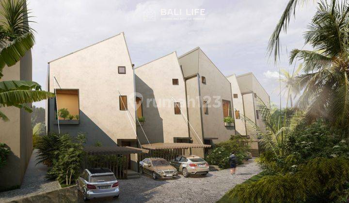 This luxury villa complex in Balangan offers five units for sale, each featuring three bedrooms and a modern design 1