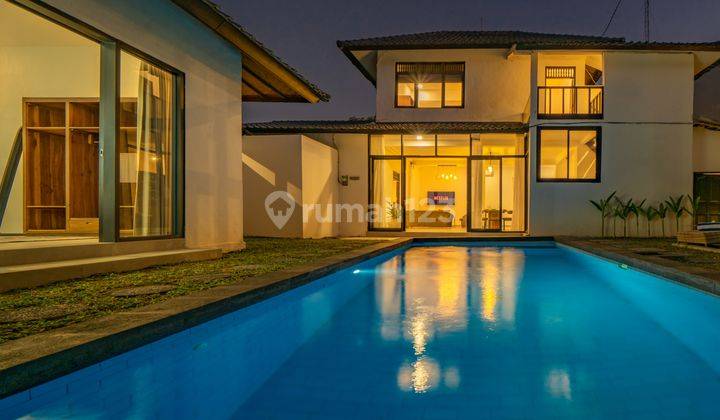 Modern Villa In Kerobokan Available For Rent Furnished 1