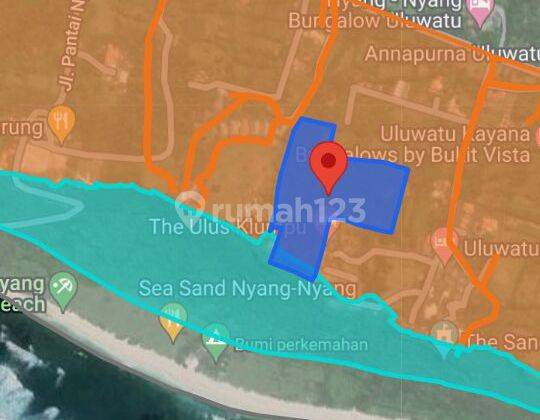 FOR LEASE LAND 2,8 hectare - Nyang Nyang Beach, Pecatu  1