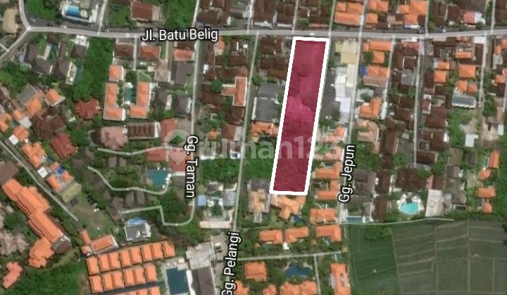 Disewakan tanah 31,5 are area strategis jln. Raya batubelig 2