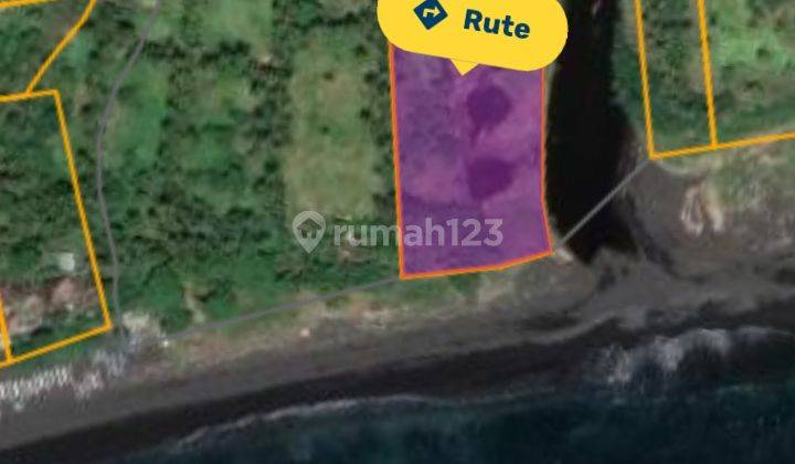 Dijual tanah 91 are pinggir pantai nyeh malet 1