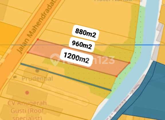 Dijual Tanah 30,4 Are Jalan Mahendradatta Denpasar Dijual Tanah 30,4 Are Jalan Mahendradatta Denpasar