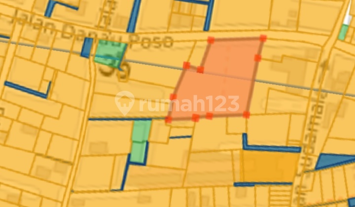 Dusewakan Tanah 50 Are Jalan Danau Poso Sanur Denpasar-bali