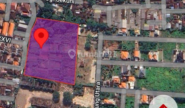 For Sale Land 1.6 Hectares 8.96 Are Denpasar City Center 2