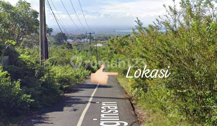 Dijual Tanah 4,46 Hektar Sea View And Gwk Ungasan Badung-Bali