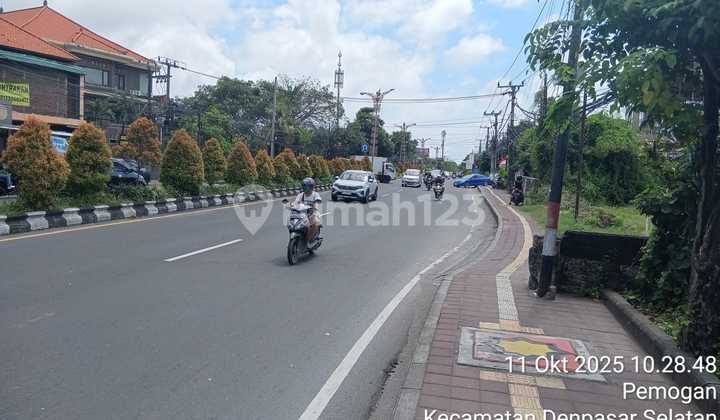 For Rent 46.11 Are of Land on Jln. Bypass Ngurah Rai, Pemogan