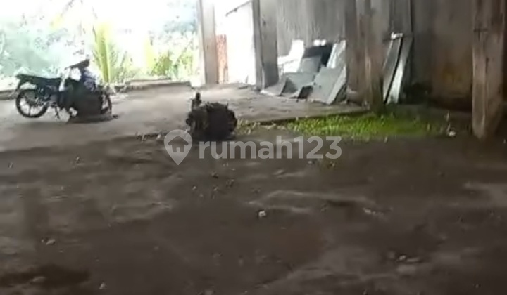 Dijual Tanah Isi Bangunan Gudang Gubug Tabanan