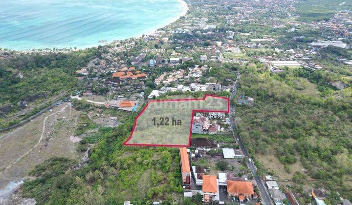 Dijual Tanah 1,22 Hektar Jalan Utama Uluwatu 2