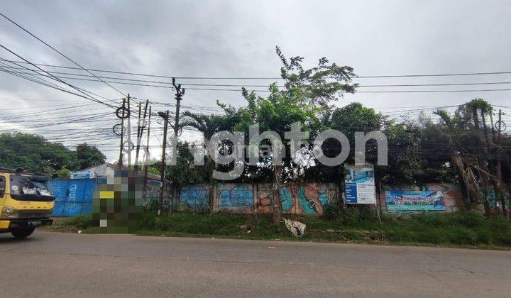 Tanah kosong lokasi strategis di Jalan Raya Puspitek 1