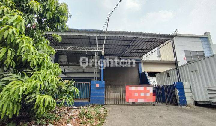 Gudang 2 in 1 di kawasan pergudangan dan industri Taman Tekno BSD City 1