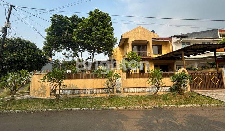 Rumah Hook 2 lantai siap huni di Griya Cinere Depok 1