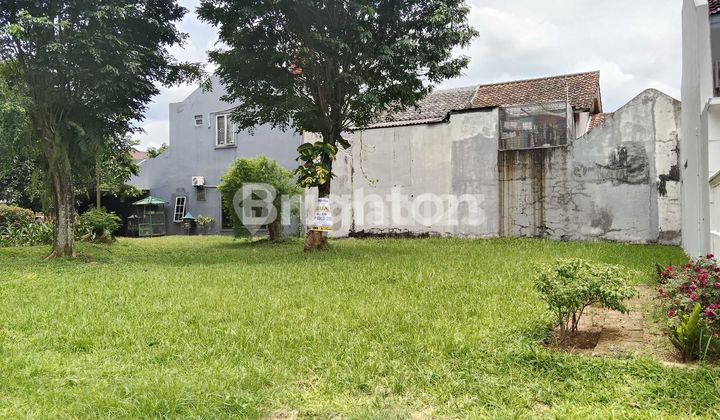 Kavling cantik jalan utama cluster dan sebelah taman