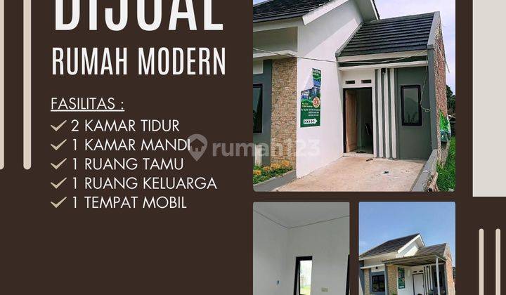  Rumah Baru Furnished Shm - Sertifikat Hak Milik Murah Sebogor di tamansari  Gg. Wr. Loa No.RT.02/09, Tamansari, Kec. Tamansari, Kabupaten Bogor, Jawa Barat 1661 g  , Ciapus 1