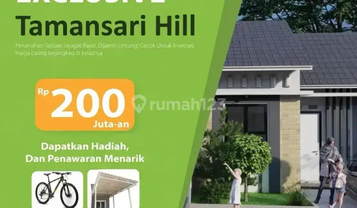 Rumah dijual murah mewah bagus baru bogor 7