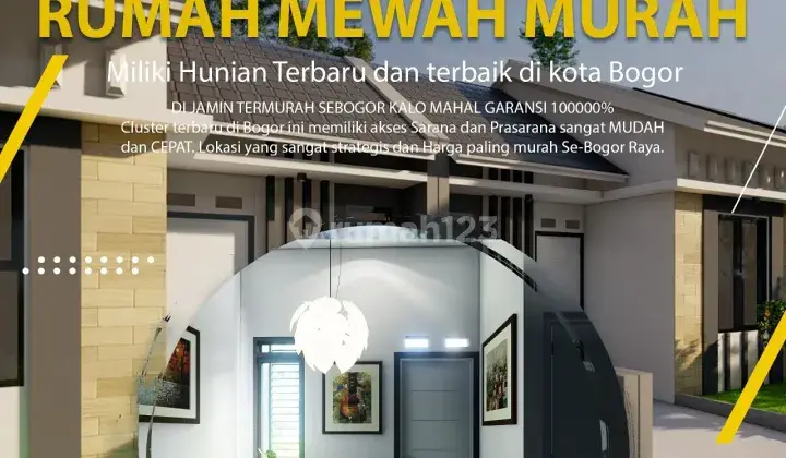 Dijual rumah murah bogor mewah  1