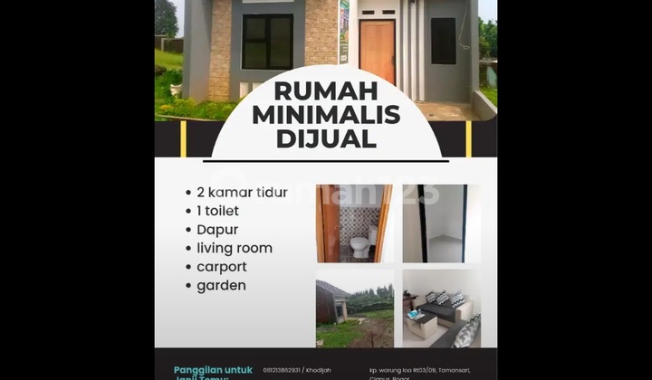 Hunian cluster di jual di bogor bebas banjir 2